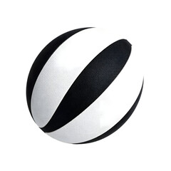Aufkleber - Rugby Ball, A 3d Render Showcasing Its Textured Surface With Great Detail, Presented In A Straightforward View, Isolated On A Plain White Background, Free Of Any Shadows. This Offers A Clean,