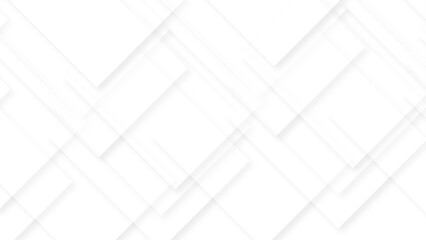 Wall Mural - abstract luxury white banner background. transparent material in 3d triangle and squares shapes desi