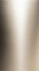 Poster - Brushed Metal Texture: A Realistic Silver Background with Horizontal Grain, Metallic Sheen, and Abstract Design
