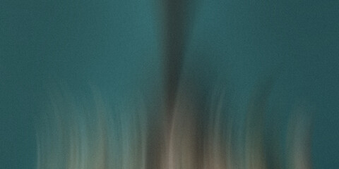 Wall Mural - a blurry abstract background with teal and brown vertical lines creating a soft and muted appearance