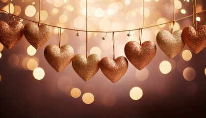 Wall Mural - Happy Valentine's Day Valentine wedding birthday background banner panorama greeting .