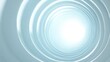 © Strive Studio - Abstract tunnel with concentric circles and bright light at the end.