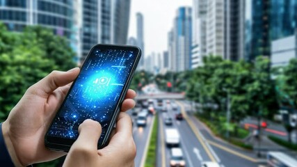 Wall Mural - ai-powered customer service, chatbot interface, seamless interaction, virtual assistant.