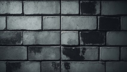 Poster - Concrete brick wall pattern or backdrop