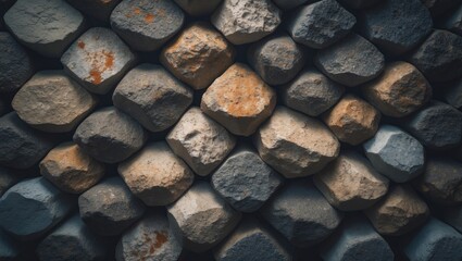 Fototapete - Wall texture abstraction as background element