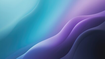 Fototapete - Black and blue abstract background featuring gradient and grain effect