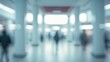 © Giovanni - Blurry White Interior of Hallway as Background