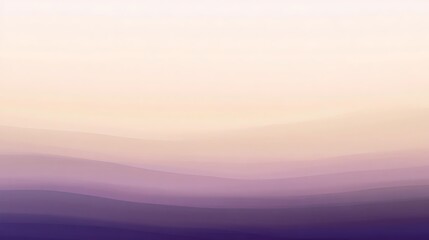 Wall Mural - Soft Pastel Landscape Sunset Hues.