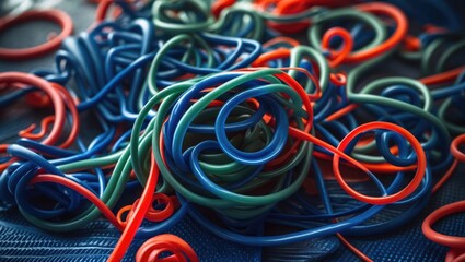 Plastic Placemat Texture Used as a Background