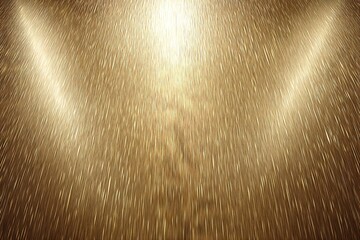 Poster - Shimmering golden lights create a captivating atmosphere during a festive celebration in the evening