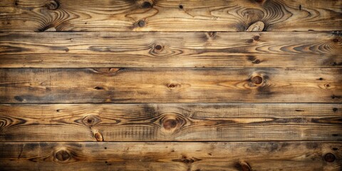 Aufkleber - Rustic Brown Wooden Planks Background Texture for Design Projects
