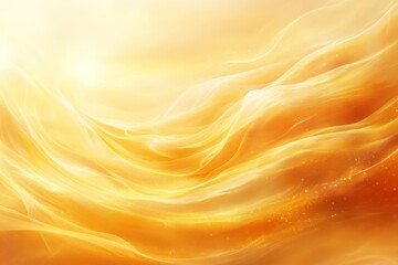 Leinwandbilder - Golden waves of light dancing in a serene background during sunset hours creating a tranquil atmosphere for relaxation and reflection