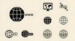 © youns - Conjunto de iconos de sitios web. Iconos vectoriales.