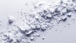 © Ganesha88 - Fine white powder texture horizontal pure white background close-up photography minimalist concept