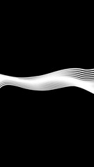 Wall Mural - black and white abstract particles background