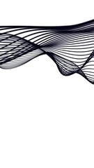 Wall Mural - black and white abstract particles background