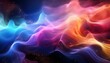 © Miller - abstract colorful nebula gradient of light with ethereal wave like forms and starry dust