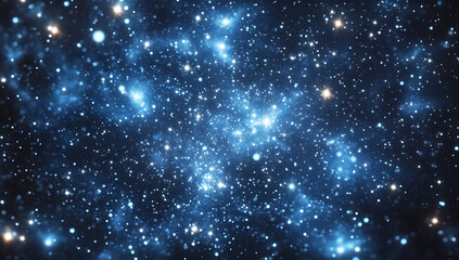 neurons enclosed in an abstract background with dark blue and white colors, featuring glowing neural