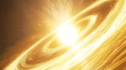 Wall Mural - mysterious black hole in the sky surrounded by twinkling stars and cosmic nebulae creating an enigma