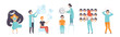 © topvectors - Mental Health Therapy with Doctor and Patient Get Medical Support Vector Set