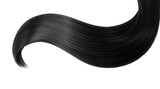 Photo of long black hair isolated on transparent background.png 