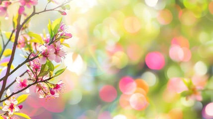 Naklejka na meble Spring Bank Holiday Festive Background: Igniting the Fiery Joy and Endless Vitality of Spring Bank Holiday with Colorful Festive Elements