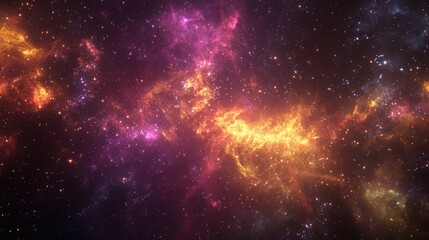 Wall Mural - Space abstract background, supermassive black hole, Supernova, galaxy, stars and cosmic gas