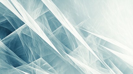 Leinwandbilder - Abstract fractal design with intersecting lines and ethereal light