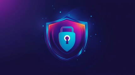 Wall Mural - depict a vpn service