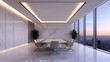 © sakulkarn - Modern Corporate Meeting Room with Elegant Design and City View