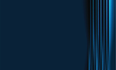 Wall Mural - blue metal background with some smooth lines in it (see more in my portfolio). vector illustration.
