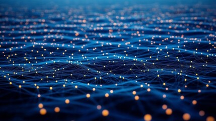 Advanced tech geometric and connection system background