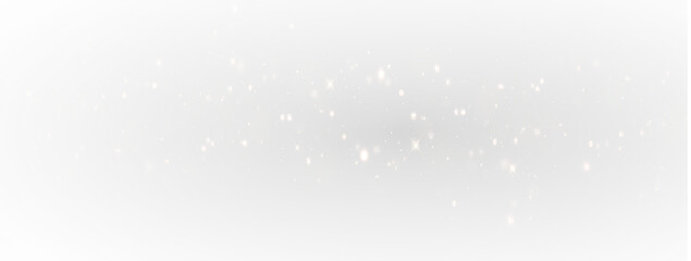 Wall Mural - Golden glitter sparkle effect with glowing particles, magical light dust, and festive shimmer. Transparent PNG vector for Christmas decoration, celebration background, or holiday card.