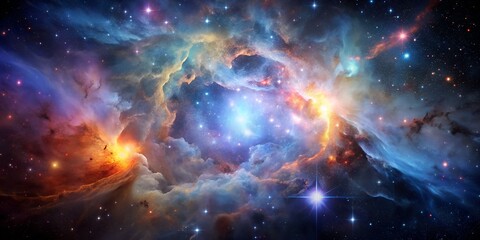 Wall Mural - Universe nebula stars space