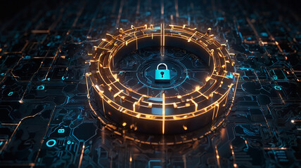 A powerful visualization of cyber security concepts.