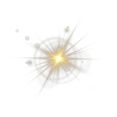 Wall Mural - Cosmic flash shimmer suits party or fantasy designs. Shining white halo surrounds soft radiant transitions. Beach-themed graphics enhanced by glowing sun effects.