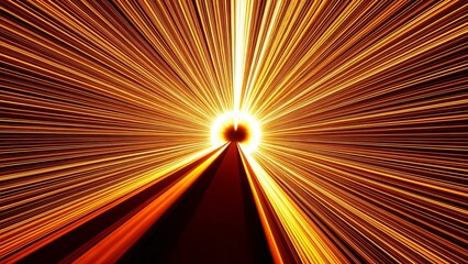 Aufkleber - Abstract Speed of Light Tunnel