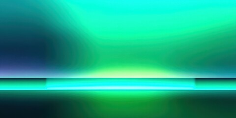 Wall Mural - a blue and green line with a green stripe