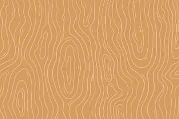 A wavy wood grain pattern in brown with light tan lines