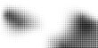 © Volha - Halftone Noise Stipple pointillism background. Grain gradient texture background with dots. Dotwork gradient halftone pattern. Sand, grain, grunge stipple effect. Abstract texture, engraved overlay