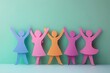 © Imagentive - Paper Girls Teamwork Success Connection