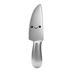 Small Kitchen Knife with White Handle