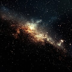 Wall Mural - stunning galactic swirl reveals cosmic colors and star clusters across the vastness of space in a me
