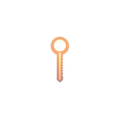 Fototapete - Futuristic Access Solution, A Glowing Cyber Key. Unlock The Future, A Symbol Of Innovation And Security. Bright Light Emanates From This High Tech Device. Access Granted.