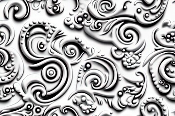 paisley repeatable seamless tile pattern