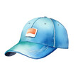 © Suchart - Isolated Baseball Cap in Soft Blue Color with a Simple Design Ideal for Sports and Casual Wear