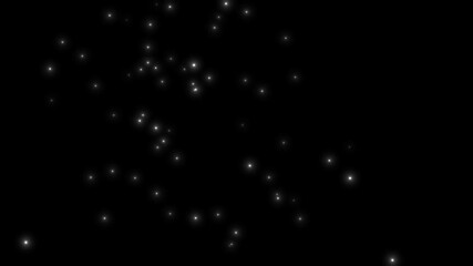 Wall Mural - particles in motion