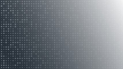 Leinwandbilder - Modern abstract halftone background with gray dots on white. High-resolution vector design with sharp detail, ideal for branding, layout templates, or minimalist visuals.