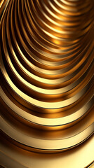 Wall Mural - glowing round illuminated lines with motion blur represent futuristic speed connectivity and infinit