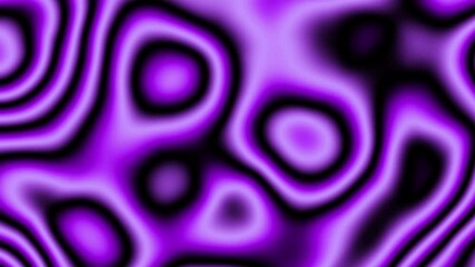 Fototapete - Beautiful abstract purple wave animated background with curve shape fluid smooth motion. Loop seamless background